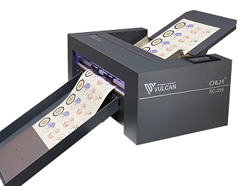 [105-530-10] Secabo VULCAN SC-350 Automatic Feeding Sheet Cutting machine