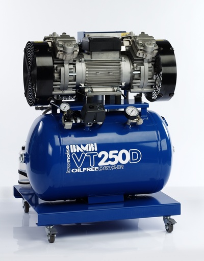[VT250D] Ultra Low Noise Oil free compressor + AirDryer BAMBI VT-250D