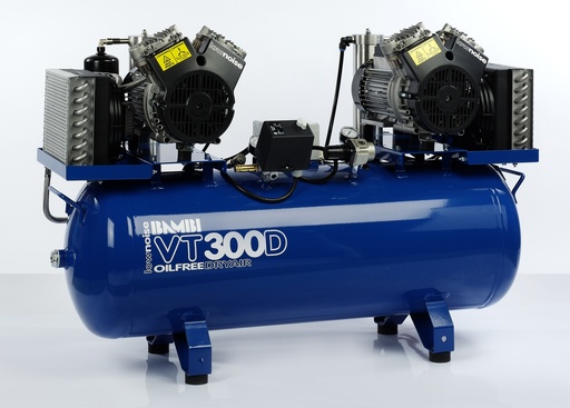 [VT300D] Ultra Low Noise Oil free compressor + AirDryer BAMBI VT-300D