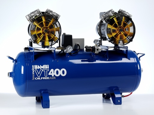 [VT400] Ultra Low Noise Oil free compressor BAMBI VT-400