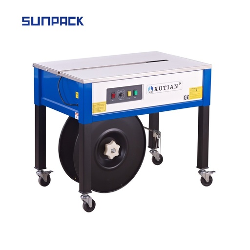 Semi-automatic strapping machine adjustable table height Sunpack XT-8022